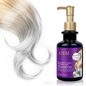 High quality Brassy Control Purple Toner Silver Shampoo OEM/ODM