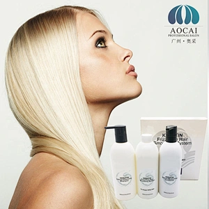 Brazilian blow out keratin treatment therapy for damaged hair