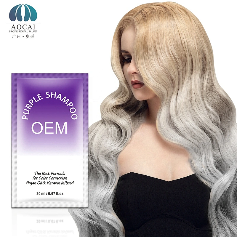 No yellow shampoo remove Yellow Purple Silver Shampoo makes elegant good looking hair