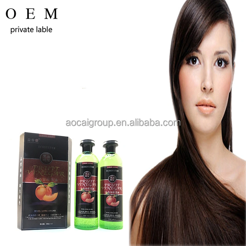 Black henna herbal hair dye