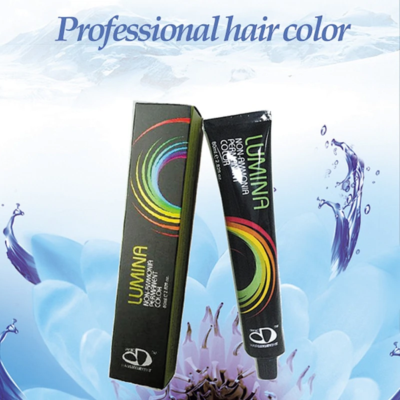 China Professional Hair Dye Product Factory  Ammonia free Hair Color Cream
