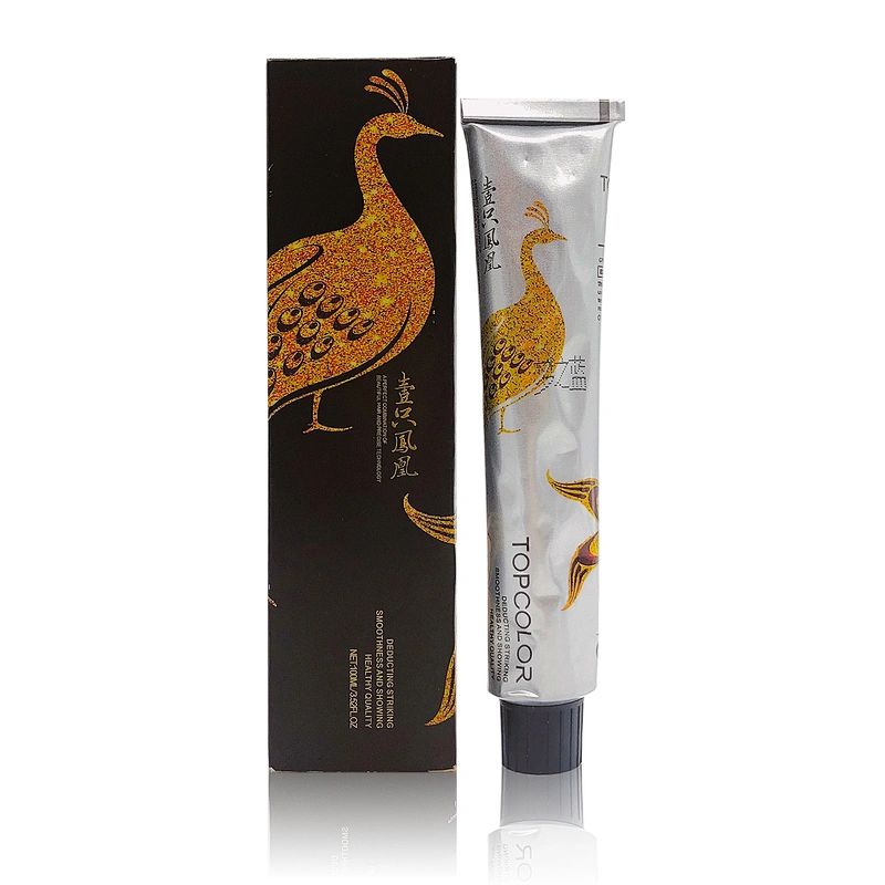 China Private Label Brown Hair Color Cream Brown Hair Dye for Professional