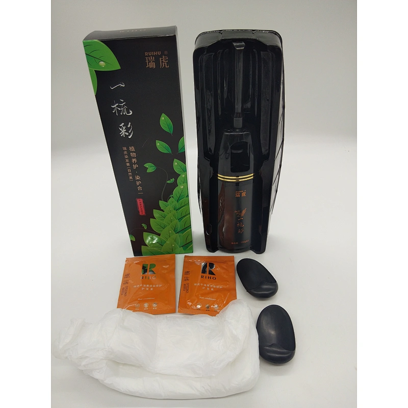 hello bubble hair color comb black hair color dye shampoo