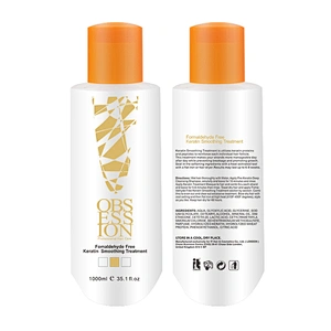 Private Label Brazil keratin protein treatment formaldehyde free keratin treatment