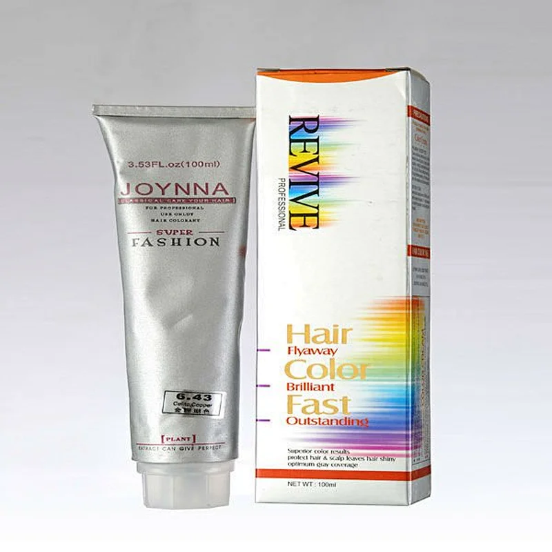 Hair color permanent type 100ml ammonia free hair color cream