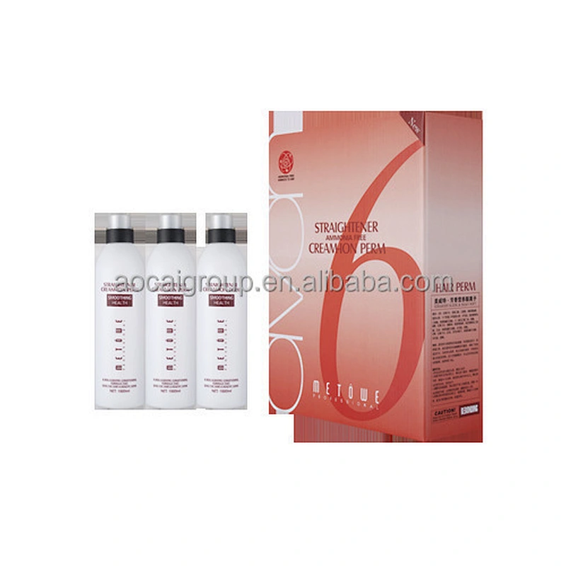 OEM 1000ml *3 hair rebonding products straightening cream