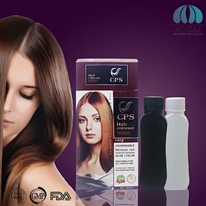 Henna natural  hair color cream hair dye with hair color developer