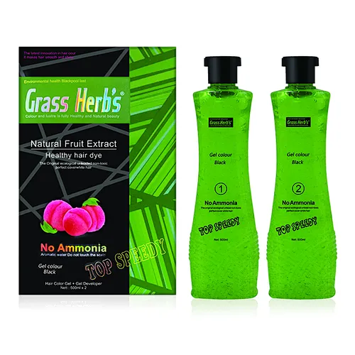 Guangzhou factory Fruit vinegar black hair oil herbal black hair dye india