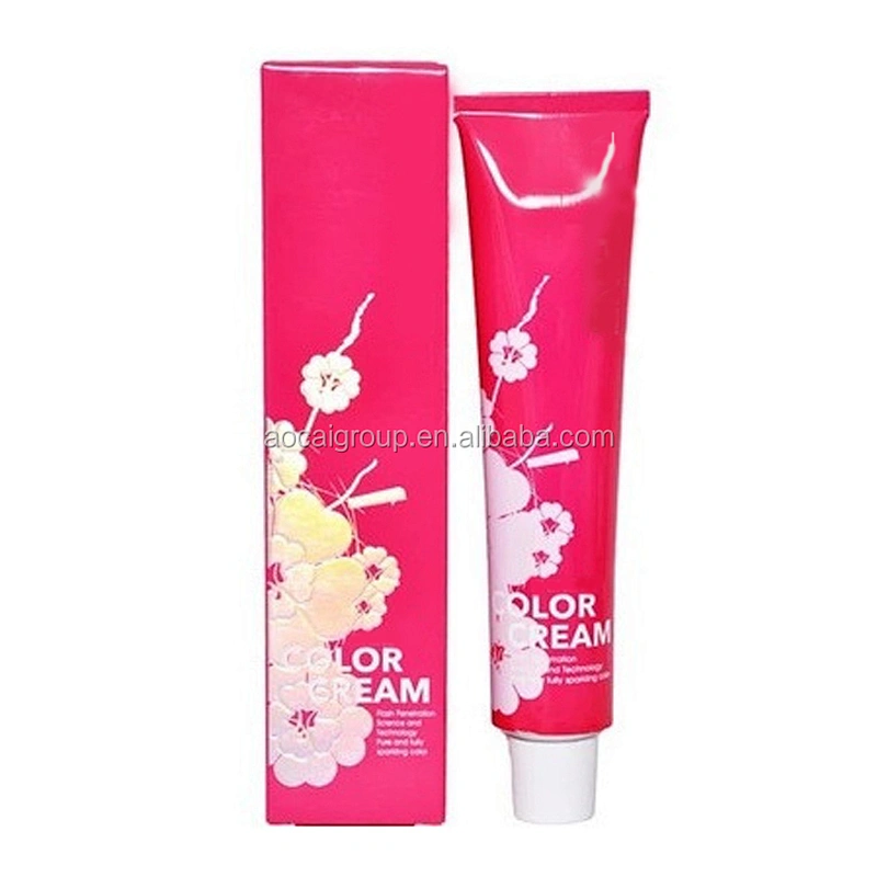 No Ammonia argan oil private label hair color cream