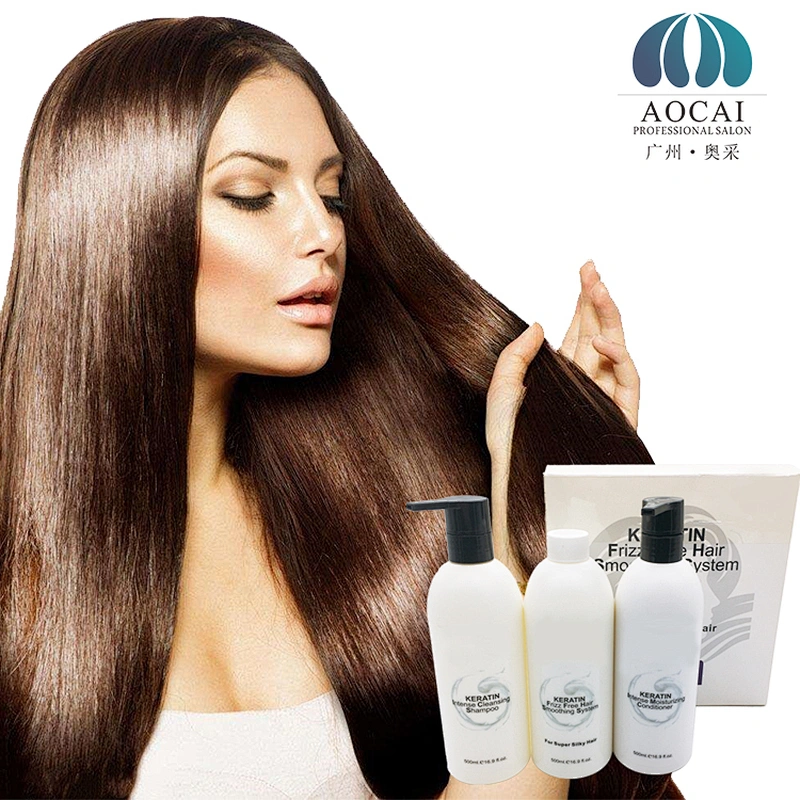 Brazilian blow out keratin treatment therapy for damaged hair