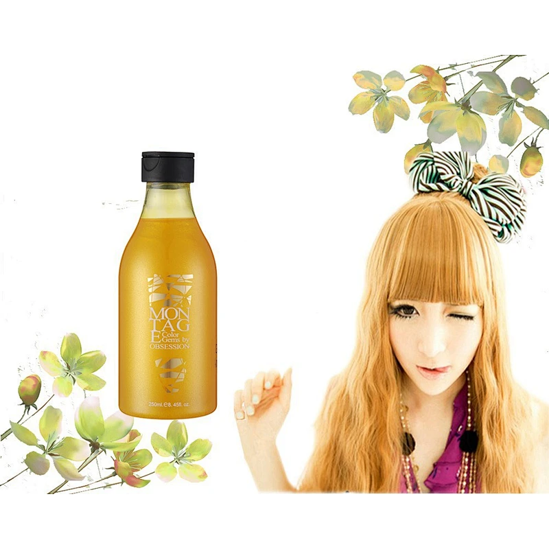 Britain brand no ammonia no peroxide hair color purple hair dye /golden yellow hair dye