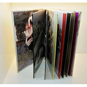 Cosmetics hair color chart for salon hair dyes, hair color shade swatch book