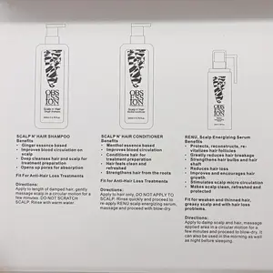 100% Pure Natural Hair Shampoo Anti-hair loss treatment shampoo