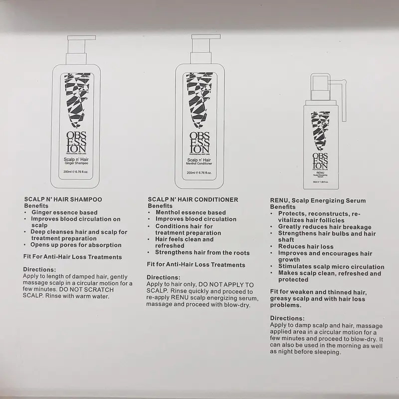 100% Pure Natural Hair Shampoo Anti-hair loss treatment shampoo