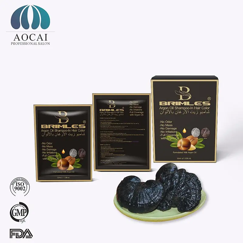 Polygonum multiflorum hair color change shampoo