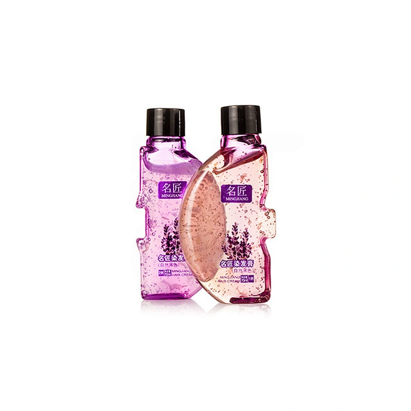 Black  hair Color shampoo bio hair coloring shampoo with keratin 30ml*10