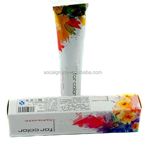 Professional high quality natural 100ml hair dye hair color cream