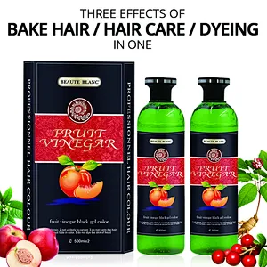fruit vinegar black gel hair dye black china fruit vinegar hair color dye