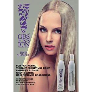 Purple shampoo blonde No yellow hair color dye shampooina