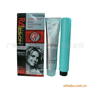 Ammonia free glitter tint hair dye color cream