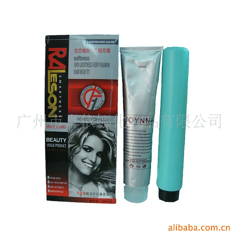 Ammonia free glitter tint hair dye color cream
