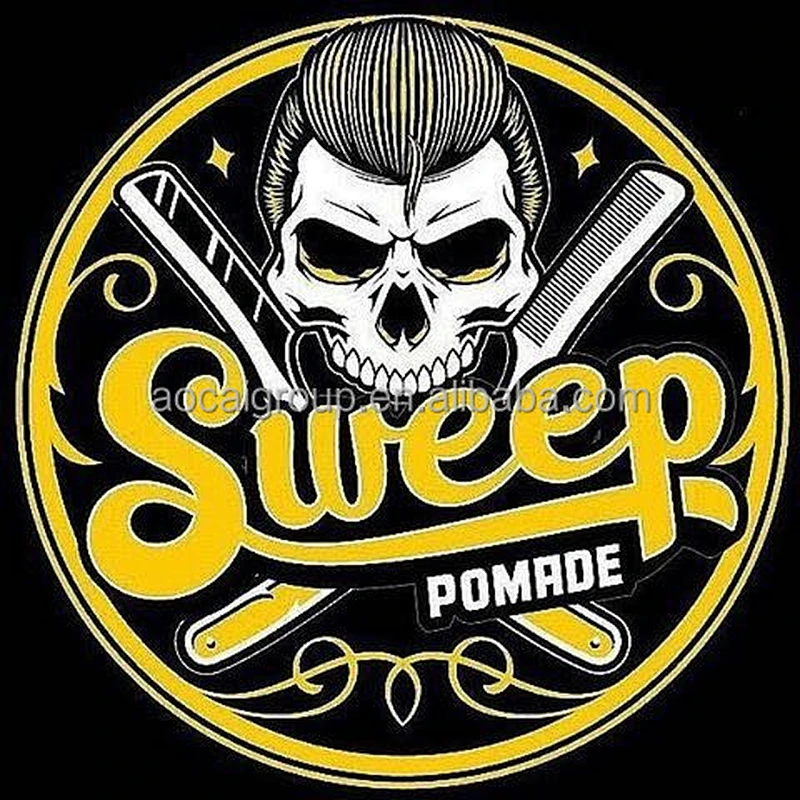 5000pcs Your brand hair wax pomade for men