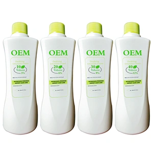 OEM Permanent Hair Peroxide Cream Hair Color Developer for hair color cream 3% 6% 9% 12% 18%