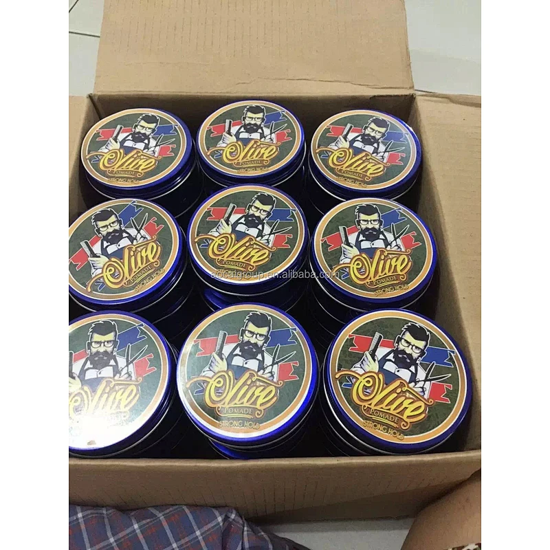 5000pcs Your brand hair wax pomade for men