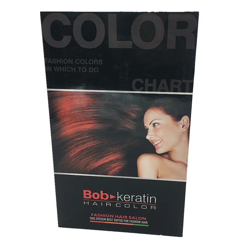 Italy hairdresser color chart with color design hair color chart swatch
