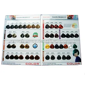 Hair color palette