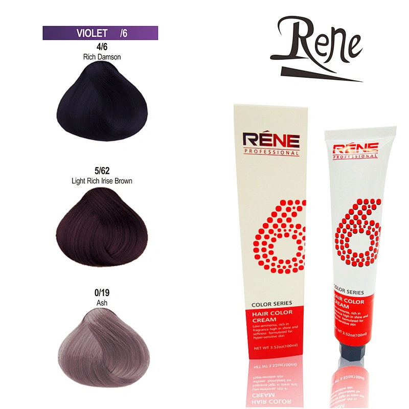 Professional high quality natural 100ml hair dye hair color cream