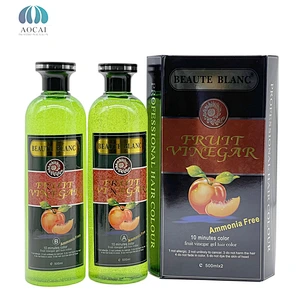 OEM Permanent Natural Hair Dye Color Hair Gel for Black