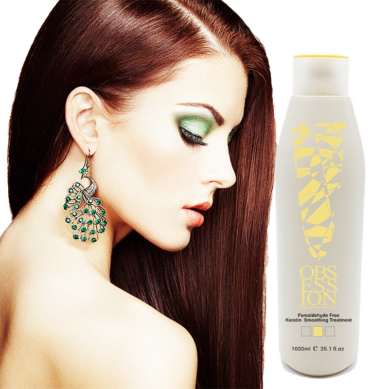 Obsession professional hair treatment keratin hair straightening cream Brazilian