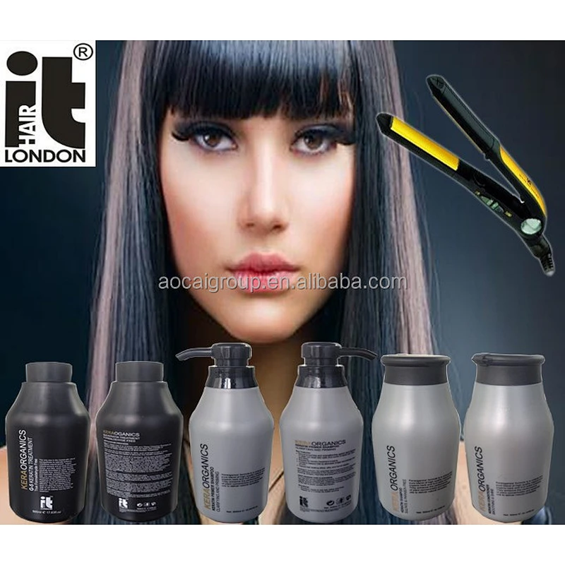 Hair straightening 2 in 1 keratin hair straightening cream