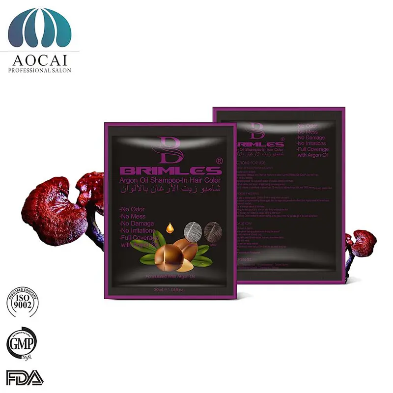 Polygonum multiflorum hair color change shampoo