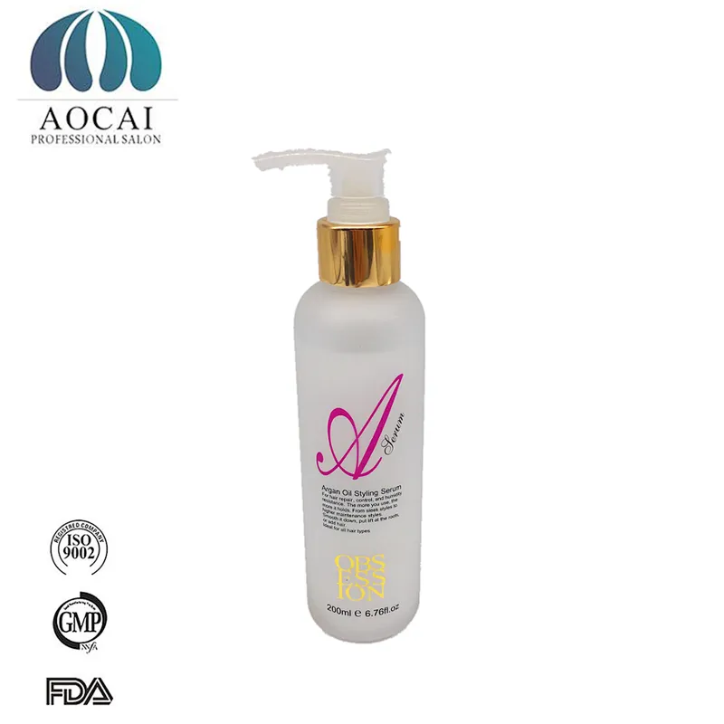 Private label argan oil hair spray serum for repairing damage hair