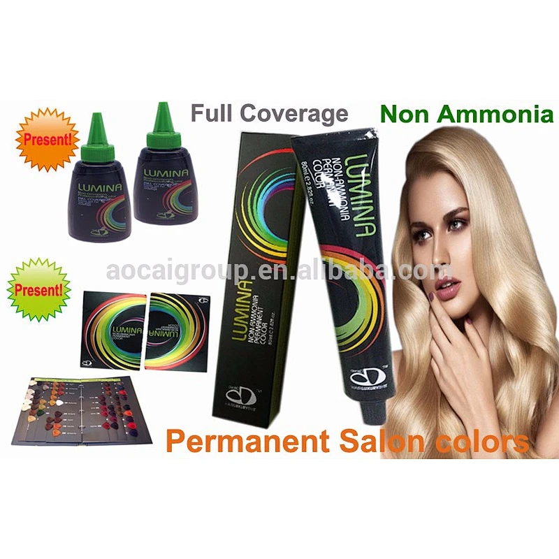 China Professional Hair Dye Product Factory  Ammonia free Hair Color Cream