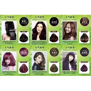 Best Natural Herbal Ammonia Free Aloe Dark Color Black Hair Dye Shampoo For Hair Dyes