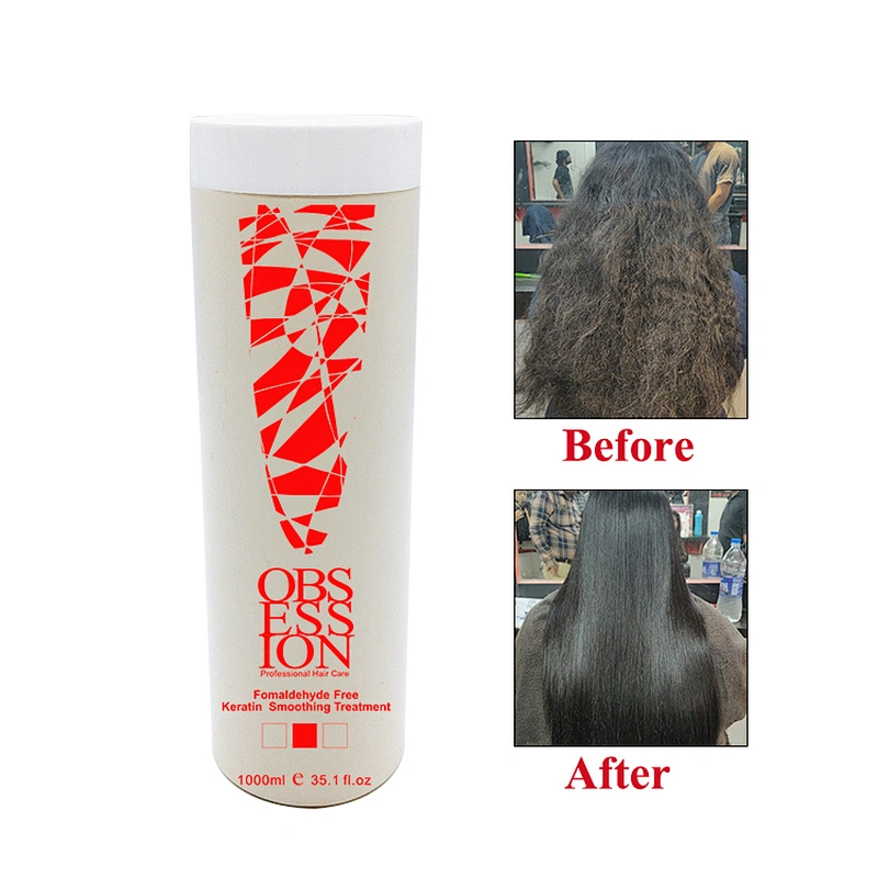 Salon professional keratin hair treatment straightening no formaldehyde keratin treatment