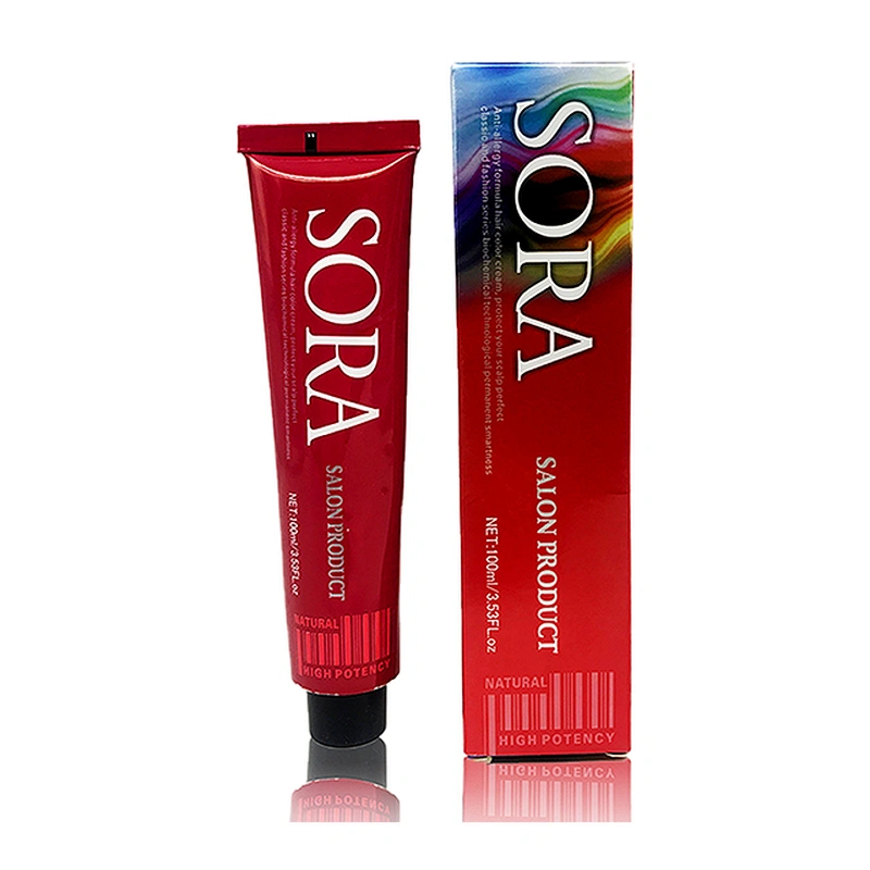 Factory price best permanent hair dye 100ml tube hair color for salon