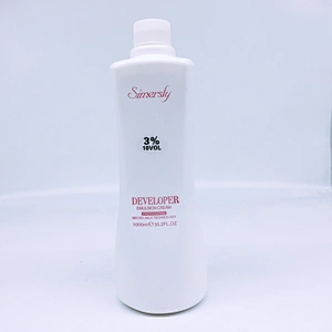 Hair bleach developer peroxide cream 1000ml for hair to make a better color
