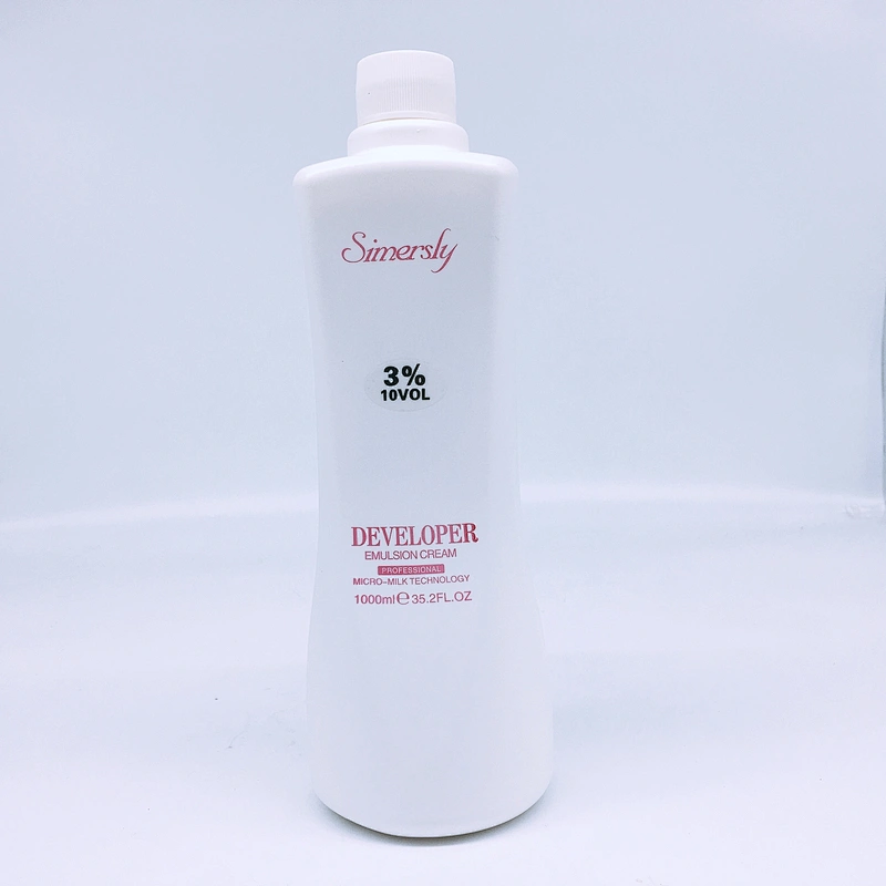 Hair bleach developer peroxide cream 1000ml for hair to make a better color