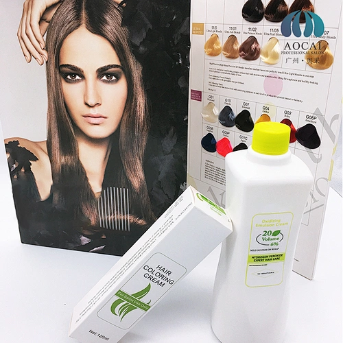 Hair dye color Shade Swatch book hair color chart book