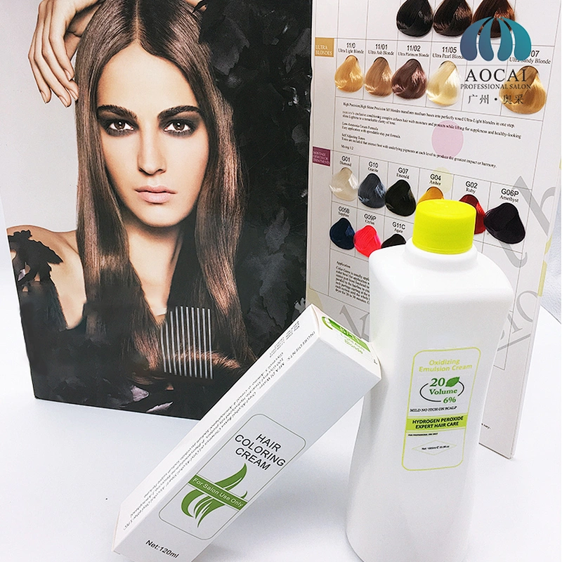 Hair dye color Shade Swatch book hair color chart book