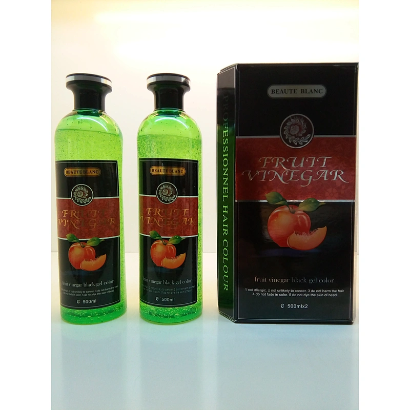 Factory Fruit vinegar black hair dye black china fruit vinegar hair color