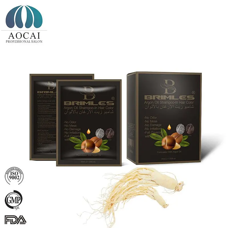 Polygonum multiflorum hair color change shampoo