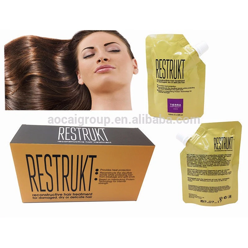 Hair care treatment for damaged heat processed hair 300M/Keratin content Hair treatment cream