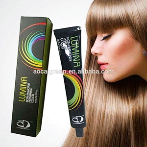Lumina high quality hair color cream ammonia free, anti-allergy