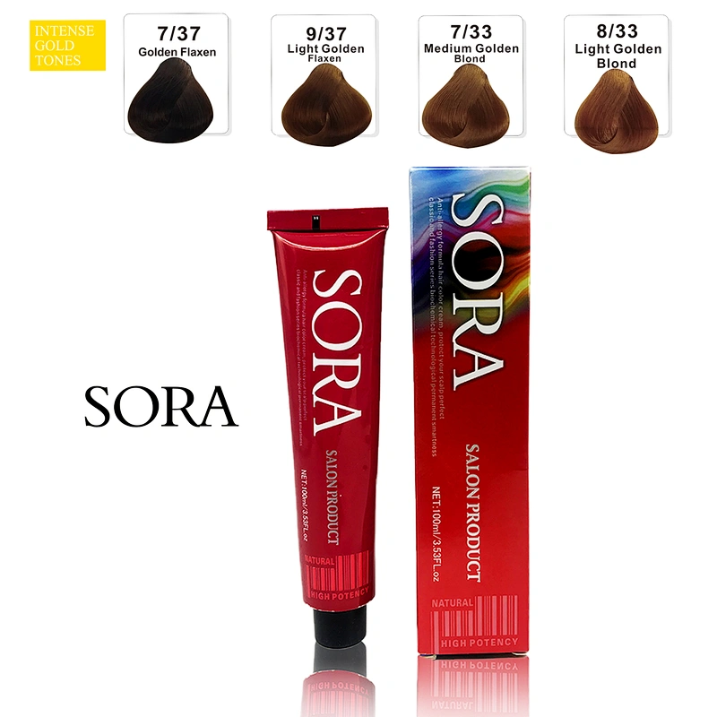 Factory price best permanent hair dye 100ml tube hair color for salon