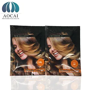 Low Cost Convenient Herbal Easy Operation hair dye Permanent Magic Black hair color  cream
